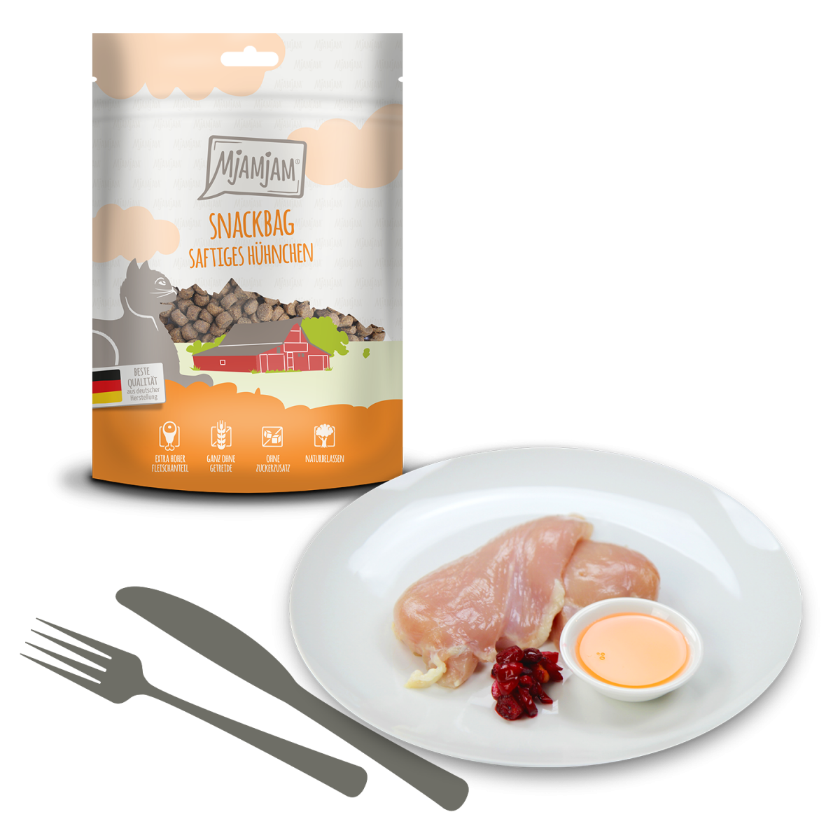 MjAMjAM - Snackbag - saftiges Hühnchen
