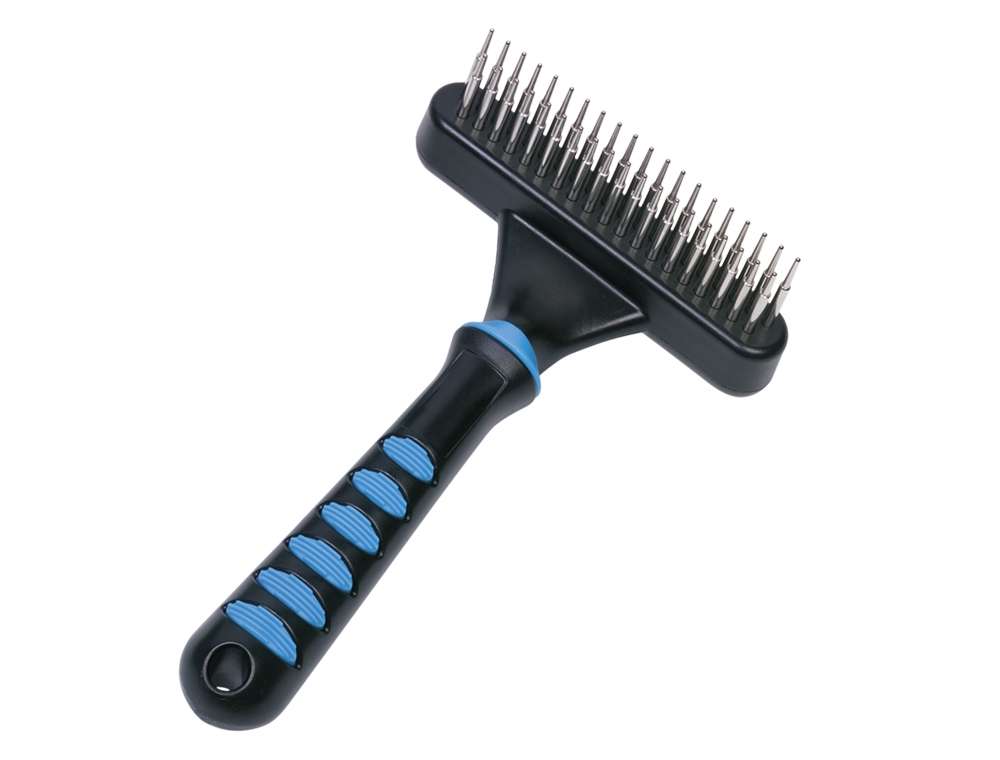 Nobby COMFORT LINE Entwirrungsstriegel rotierend zweireihig