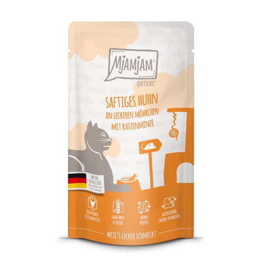 MjAMjAM - Quetschie - saftiges Huhn an leckeren Möhrchen