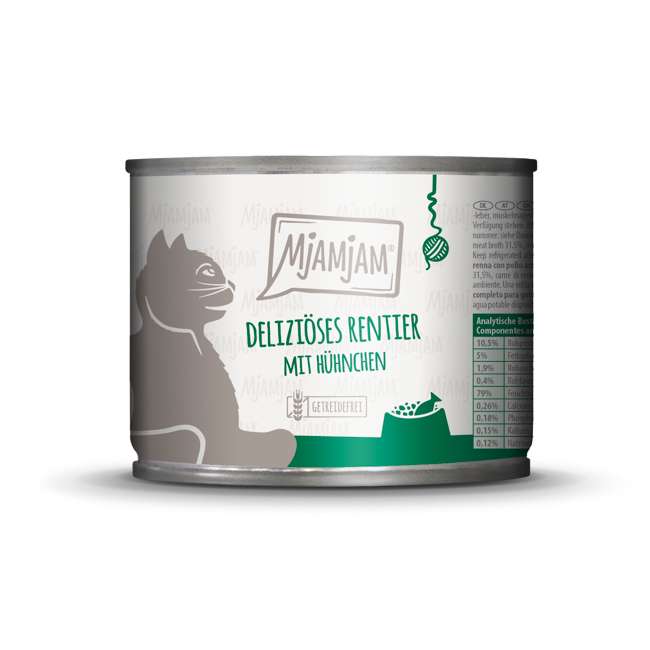 MjAMjAM - deliziöses Rentier mit Hühnchen an leckeren Möhrchen