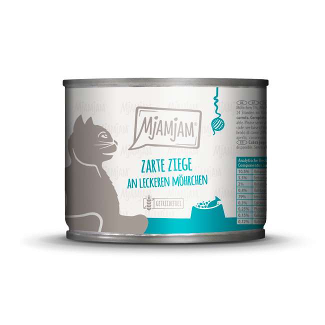 MjAMjAM - zarte Ziege an leckeren Möhrchen