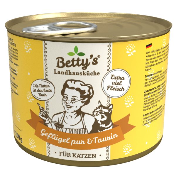 Betty`s Landhausküche Geflügel PUR Dose