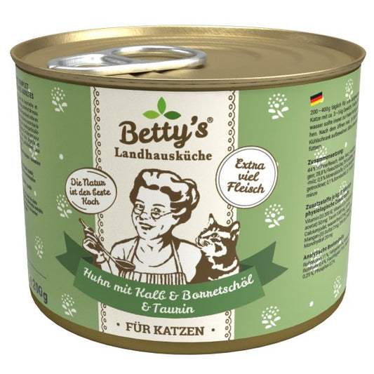 Betty`s Landhausküche Huhn mit Kalb & Borretschöl Dose