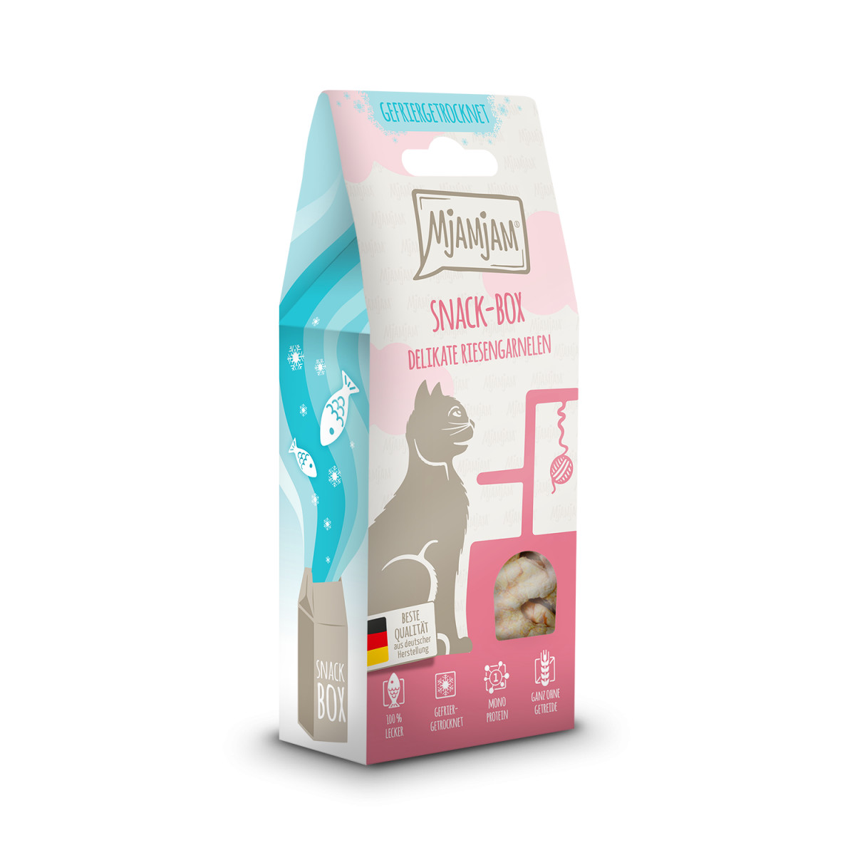 MjAMjAM - Snackbox - delikate Riesengarnelen - Gefriergetrocknet
