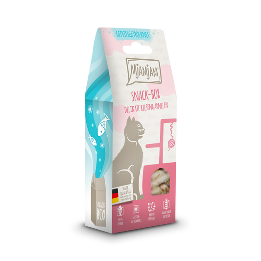 MjAMjAM - Snackbox - delikate Riesengarnelen - Gefriergetrocknet