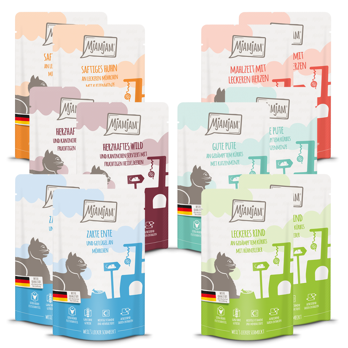 MjAMjAM - Probierpaket 12x125g