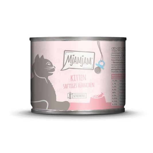 MjAMjAM - Kitten saftiges Hühnchen mit Lachsöl